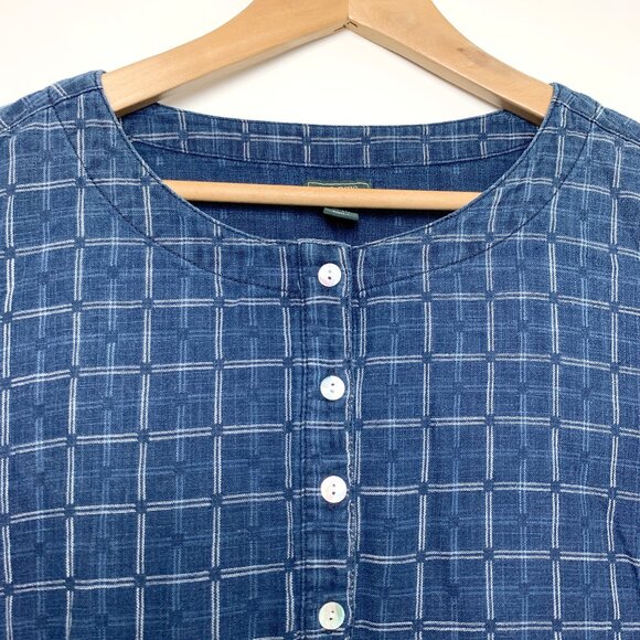 Roots Sashiko Pattern Top - Picture 4 of 8